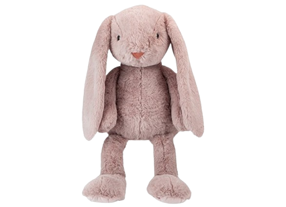 Plys Kanin 60 cm - Støvrosa